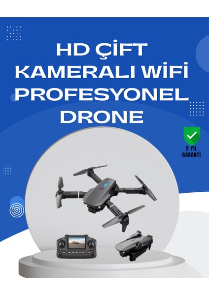 Zeroshop Uzaktan Kumandalı Katlanabilir Drone Yörünge Uçuşu ve Eve Dönüş Özellikli