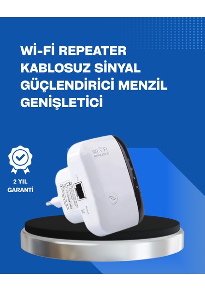 Zeroshop 2.4ghz Wifi Tekrarlayıcı Router – Wps Destekli Kablosuz Ağ Genişletici