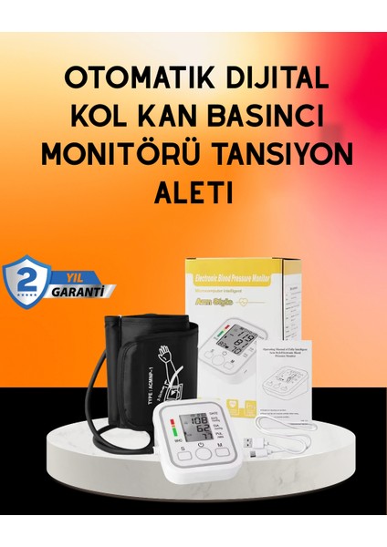 Zeroshop Ritmi Tespit Özellikli Dijital Tansiyon Aleti