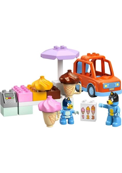 LEGO Duplo Bluey: Bluey ile Dondurma Gezisi 10458