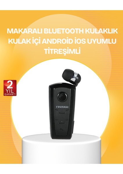 Zeroshop Fineblue F910 Bluetooth Kulaklık Gürültü Azaltma Titreşimli Tasarım