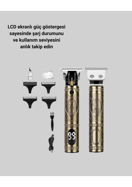 Zeroshop Daling Profesyonel Tıraş Makinesi Islak ve Kuru Kullanım modelleri