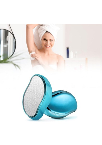 Acısız,ağrısız Manuel Tüy Dökücü Kristal Epilatör Tüy Silgisi Epilasyon (4989)