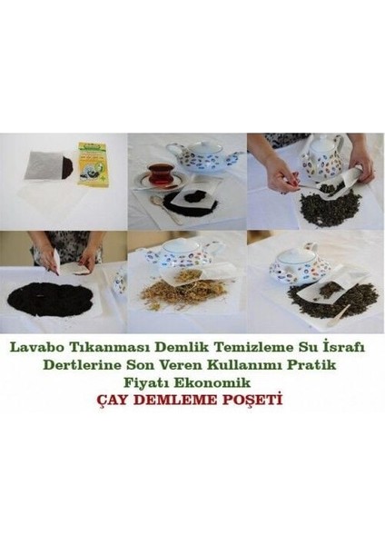 Ev Tipi Çay Demleme Poşeti 25LI Paket fiyatları
