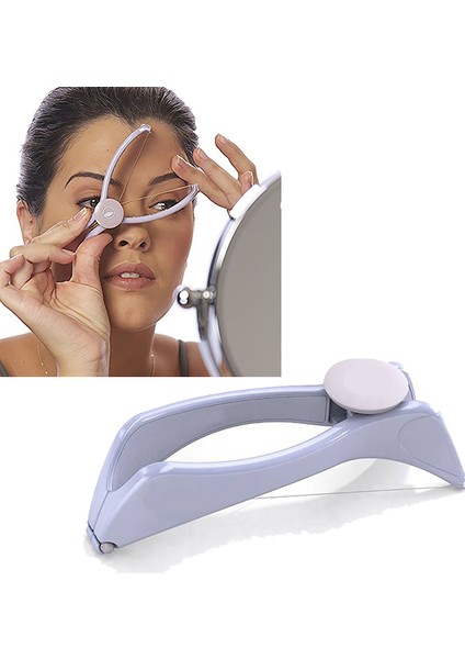 Slique Iple Yüz Tüy Alma Aleti Kaş Kıl Alıcı Epilatör (4989)