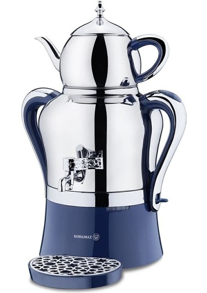 Çok Renkli Inox Semaver, Şık ve Dayanıklı, Evinize Renk Katacak Tasarım