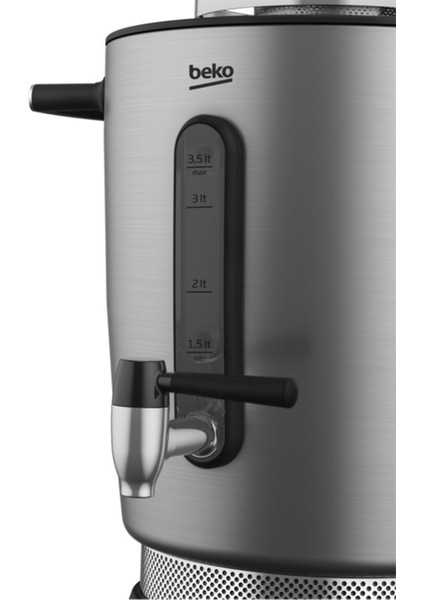 Gri Renkli Şık ve Kullanışlı Geleneksel Semaver, Evinizde Sıcaklık Sağlar fırsatları