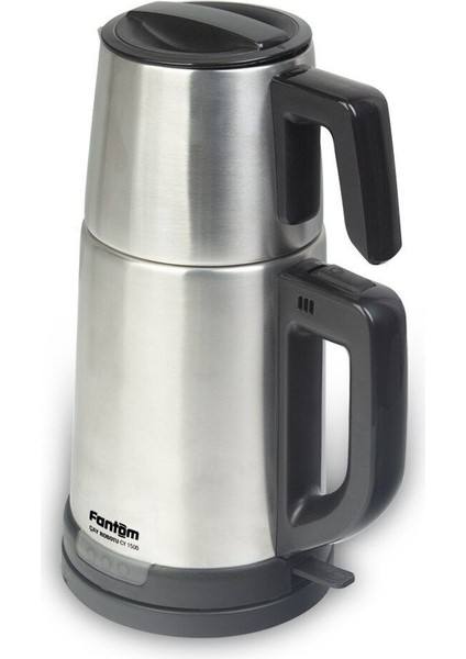 Çelik Çay Makinesi 1800W Gri Inox, Hızlı ve Pratik Demleme Şık Tasarım fiyatları