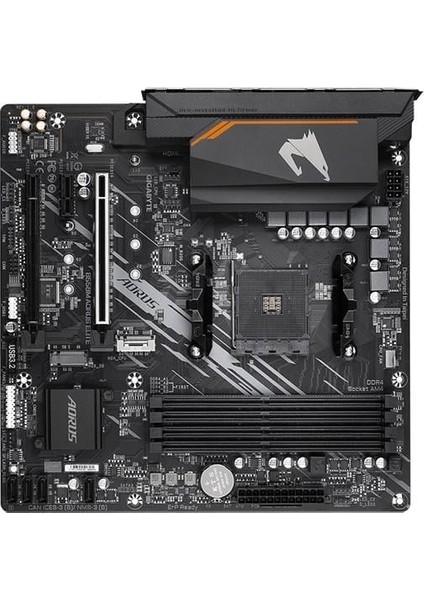 Gıgabyte B550M Aorus Elıte Ddr4 HDMI DVI Pcıe 16X V4.0 Am4 Atx fiyatları