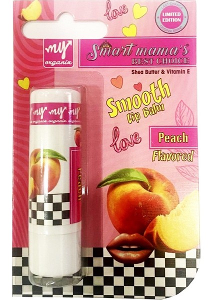 My Organix Nemlendirici Dudak Bakım Kremi - Şeftali