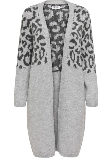 15294968 Onljade Anımal Ls Cardıgan Knt Noos