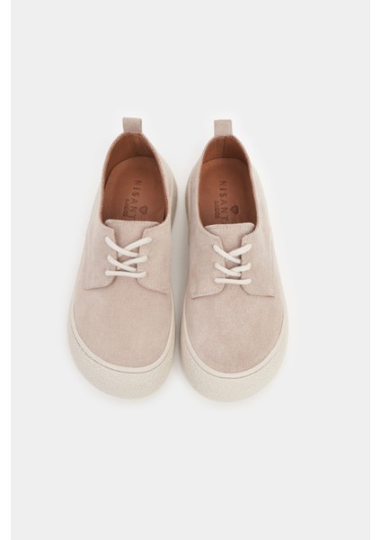 Space Ten Hakiki Süet Bağcıklı Casual Sneaker Kadın Ayakkabı fırsatları