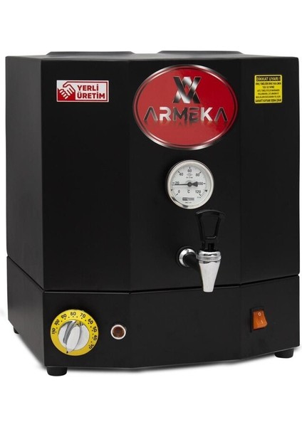 30L Çay Kazanı, Iki Demlikli, Siyah, Lüks Çay Makinesi fiyatları