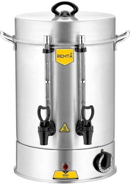 160 Bardaklık Çay Makinesi, 15 L Kapasiteli, R14 Standart, Bordo Rengi modelleri