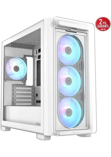 A23 Plus 4-Rgb Fanlı Gamıng Mıd-Tower Pc Kasası Beyaz indirimleri
