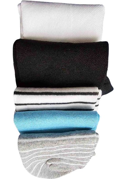 5'li Çok Renkli Patik Çorap modelleri