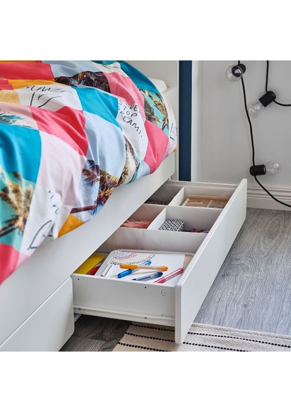 Çocuk Ek Yatak, Beyaz, 90X200 cm fırsatları