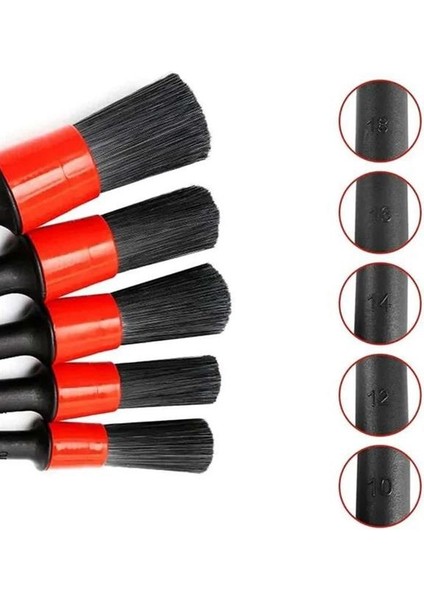 Zeroshop 5 Parça Araç Içi Temizlik Fırçası Araç Içi-Dışı Temizleme Fırça Seti indirimleri