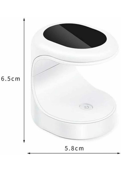 Zeroshop Seyehat Tipi Mini Oje Kurutucu Ultraviole Mor Işık Protez Tırnak Kurutucu indirimleri