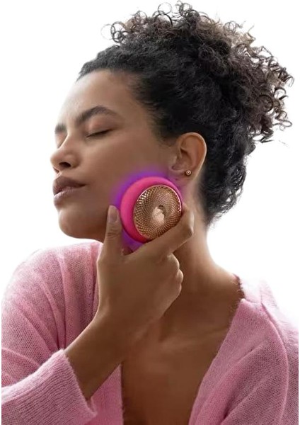 Zeroshop Mini Saç Derisi Masaj Aleti LED Işık Terapisi Cildi Yatıştırır ve Dengeler modelleri