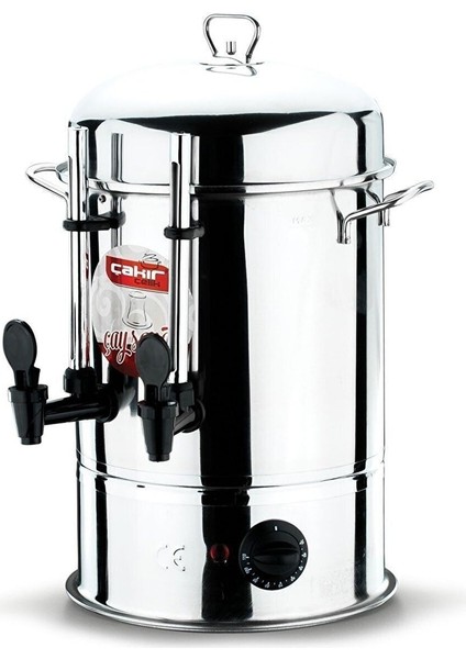 Elektrikli Çay Semaveri 120 Bardak, 9,5l, Metalik, Pratik ve Şık Tasarım fiyatları