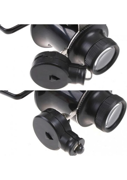 Gözlük Model Çıft LED Aydınlatma ,saat Onarımı Için Harika Büyüteç - Lisinya fırsatları