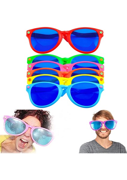 Büyük Parti Gözlüğü Rengarenk 12 Adet 27X9 cm - Lisinya indirimleri