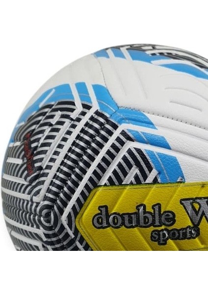 Futbol Topu Dikişli Kabartma Yüzey 420 gr No:5 - FB-680-MAVİ (Lisinya)