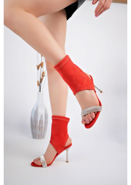 Brit Turuncu Süet Booite - Lisinya