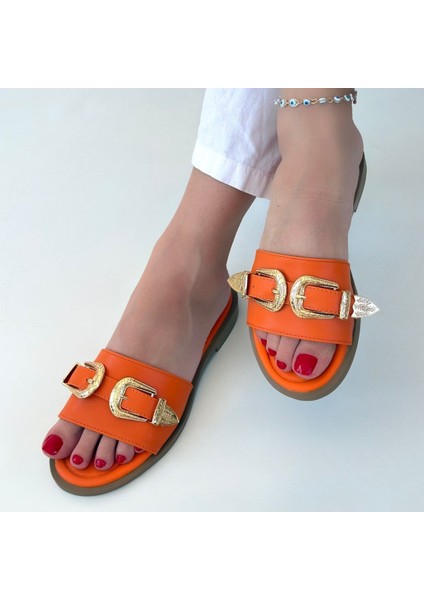 Sene Turuncu Cilt Terlik - Lisinya fırsatları