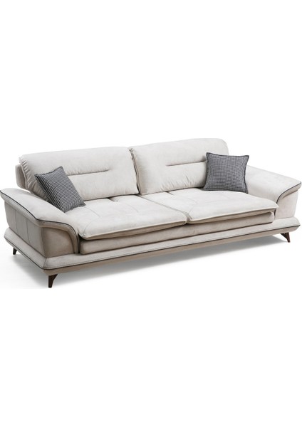 Üçlü Kanepe Beyaz