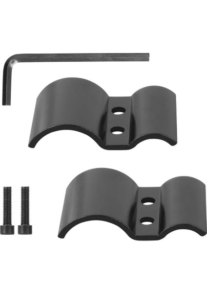 2X10MM 31MM Namlu Montaj Klip Taktik El Feneri Torch Sight Lazer Kapsam Kelepçe ( Lisinya )