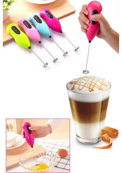 Mor Pilli Köpürtücü ile Kahve, Süt, Yumurta ve Bebek Maması Kolayca Hazırlayın