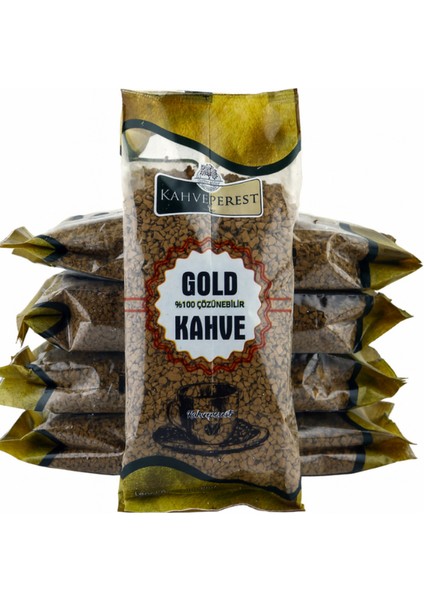 Gold 100 gr %100 Çözünebilir Kahve X5 Paket