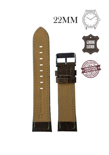 22MM Hakiki Deri Saat Kordonu – Ultra Premium Koleksiyon fiyatları