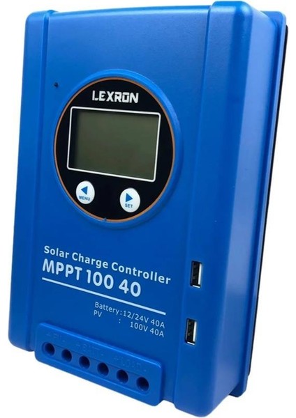 Lexron 40 Amper Mppt Solar Şarj Regülatörü Dijital fırsatları