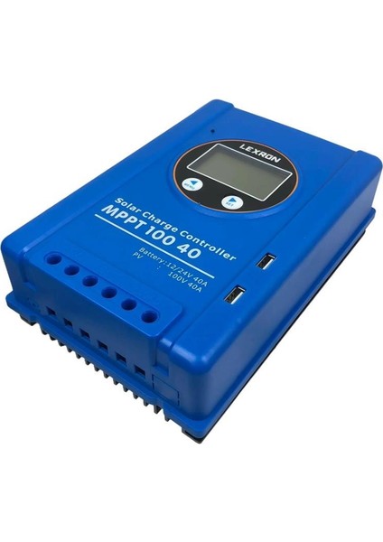 Lexron 40 Amper Mppt Solar Şarj Regülatörü Dijital indirimleri