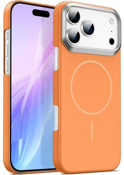 Iphone 17 Pro Kılıf Sert Mika Ultra Ince Magsafe Kablosuz Şarj Özellikli Alp