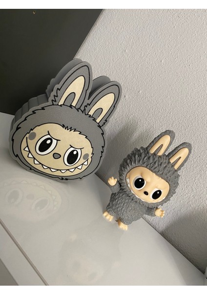 Labubu Masaüstü Kalemlik & Labubu Oyuncak 2'li Set modelleri