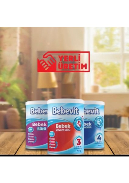 Bebevit 3 Bebek Devam Sütü 400 gr fiyatları