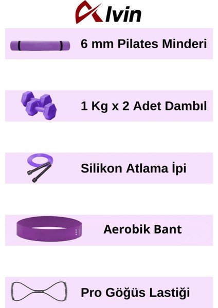 Evde Pilates Deneyimini Yükseltin: Tüm Ihtiyaçlarınızı Karşılayan Pilates Seti! fiyatları