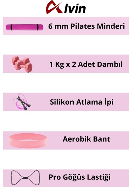 Evde Pilates Deneyimini Yükseltin: Tüm Ihtiyaçlarınızı Karşılayan Pilates Seti! fiyatları