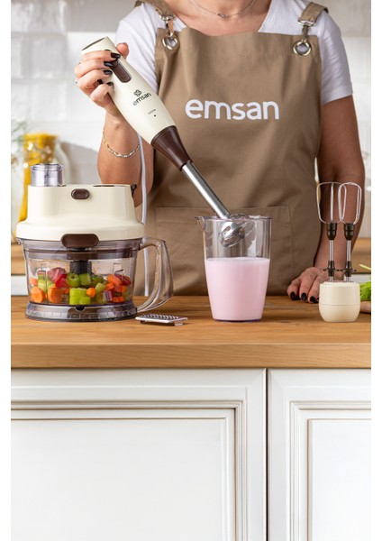 Krem Renkli Çok Fonksiyonlu Mutfak Robotu, Nostaljik Tasarım, 2837H indirimleri