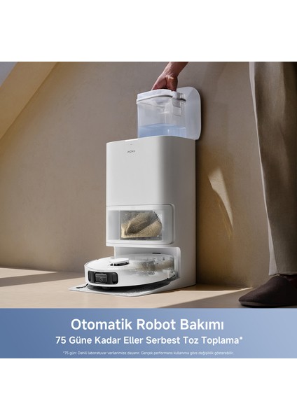 E40ULTRA Robot Süpürge 19.000 Pa Emiş Gücü indirimleri