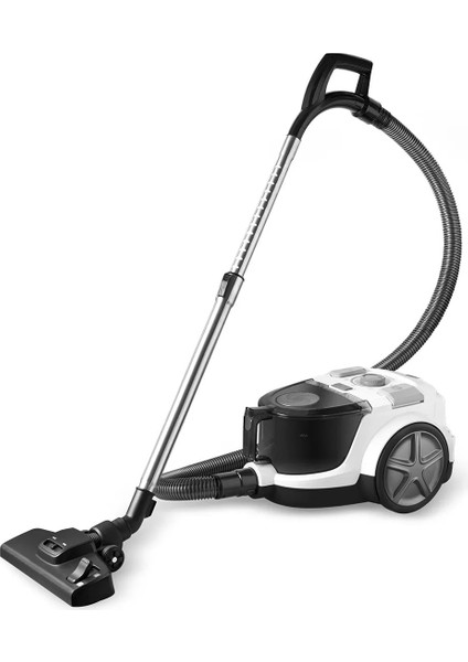 Yatay Süpürge 1252H Siyah Beyaz, Güçlü ve Hafif Temizlik Aracı fiyatları