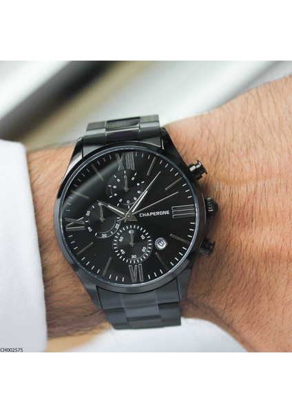 CH002575 Çelik Kordonlu Erkek Kol Saati