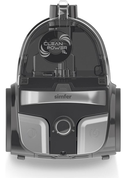 Yatay Toz Torbasız Süpürge, Güçlü Temizlik, Gri, Pratik Kullanım modelleri