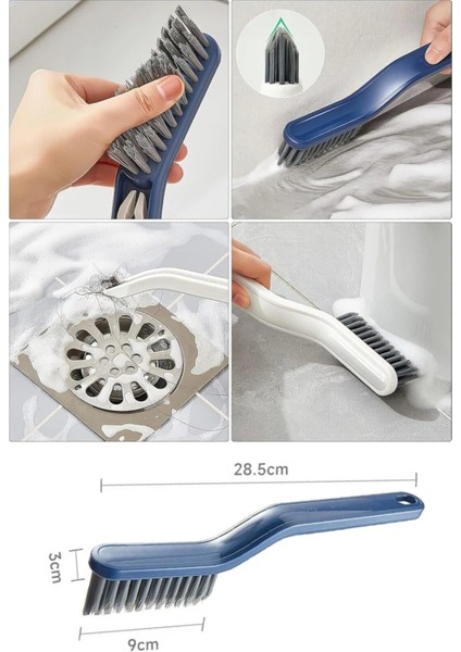 Banyo ve Mutfak Temizlik Fırçası (Cımbızlı) – Fayans, Derz, Kapı Rayı ve Zor Alanlar Için