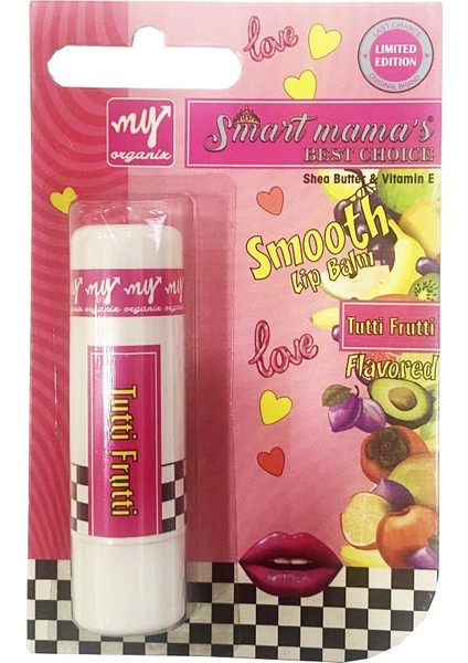 My Organix Nemlendirici Dudak Bakım Kremi - Tutti Frutti