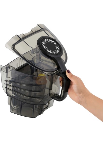 Gümüş Renkli 890W Toz Torbasız Elektrikli Süpürge